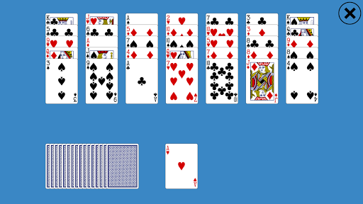 Android application Classic Golf Solitaire screenshort