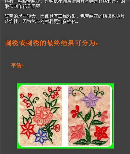 embroidery neck collar