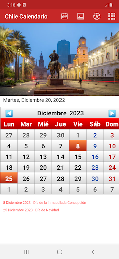 Chile Calendario 2023