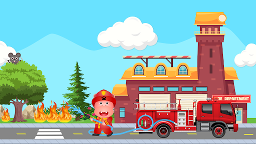 Screenshot of Fireman for Kids - Fire Truck