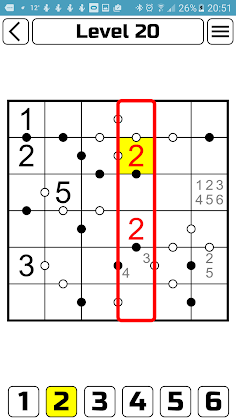 Kropki Puzzle - Screenshot 4