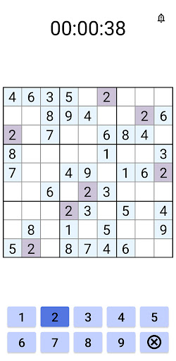 Android application Sudoku Master screenshort