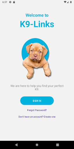 Android application k9 Links screenshort