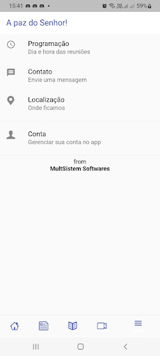 Android application IgrejaOK screenshort