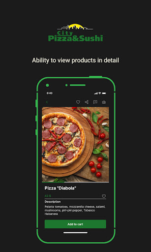 City Pizza&Sushi Screen 2