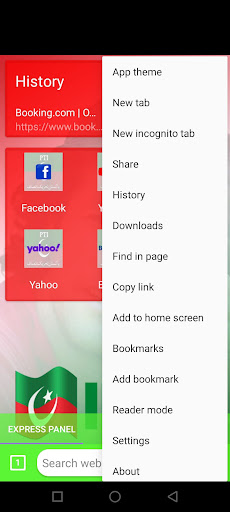 Insaf Browser: Private Browser Screen 2