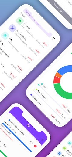Android application Budget Income Expense Tracker screenshort