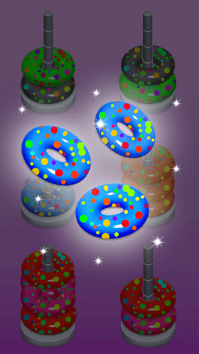 Ring Stack-Color Spot Puzzle Screen 3
