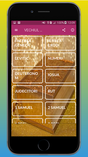 Android application BIBLIA ROMÂNĂ Cornilescu 1924 screenshort