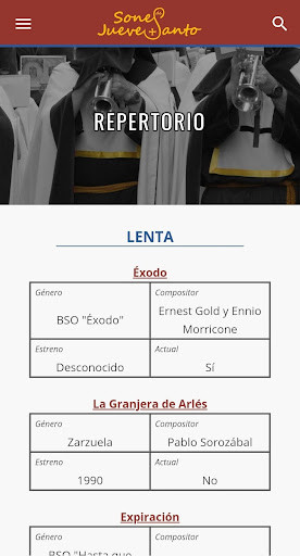 Sones de Jueves Santo Screen 3