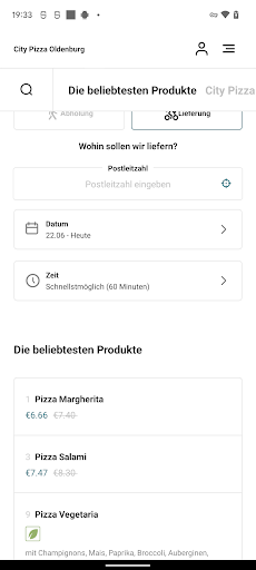 City Pizza Oldenburg Screen 3
