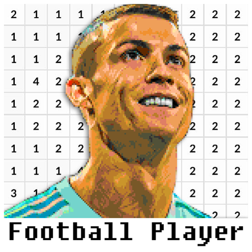 Football Player Coloring Pixel Windows'ta İndir