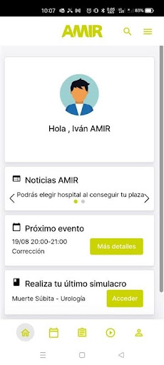 Android application AMIR APP screenshort