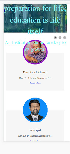 alumni sxce Screen 2