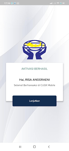 Android application Escete - CU Gerbang Kasih screenshort
