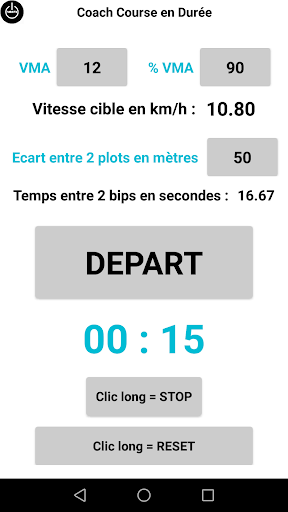 Coach Course en Durée Screen 2
