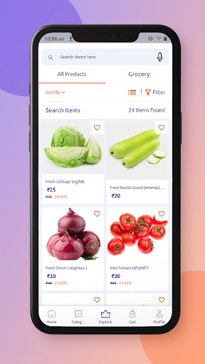 Android application eDukkan screenshort