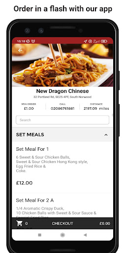 Android application New Dragon Chinese screenshort