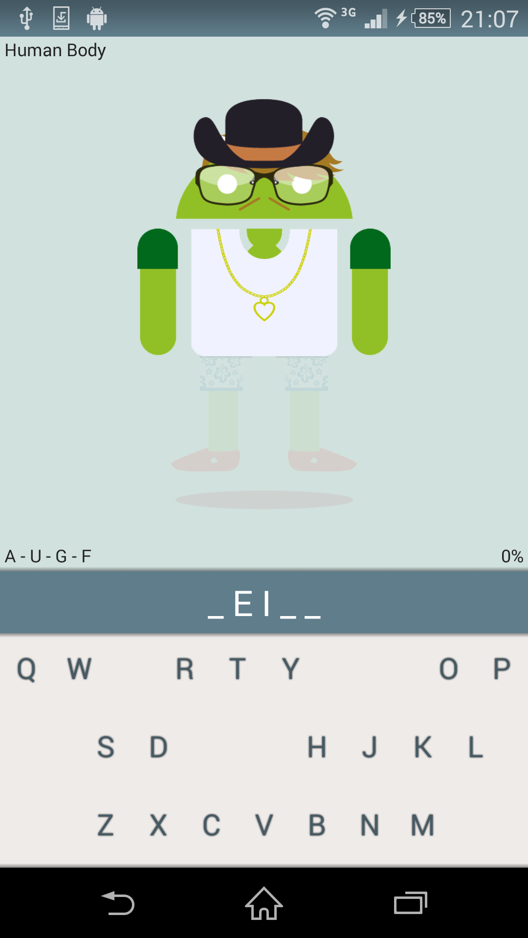 Android application Hangman - Classic Puzzle Game screenshort