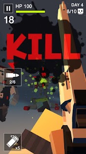 Cube Killer Zombie - FPS Survi Screenshot