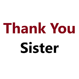 Icon image Thank You Message for Sister