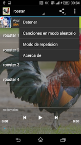 Captura 2 sonidos gallo android