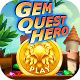 Gem Quest Hero - Jewels Game Quest icon