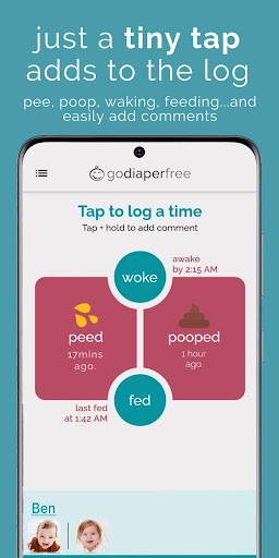 Android application The Log: Potty Training + EC screenshort