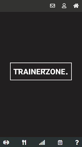 Android application TRAINERZONE screenshort