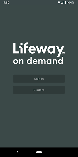 Android application Lifeway On Demand screenshort