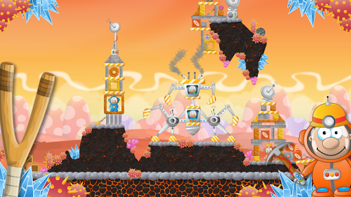 Android application Angry Slingshot Monsters screenshort