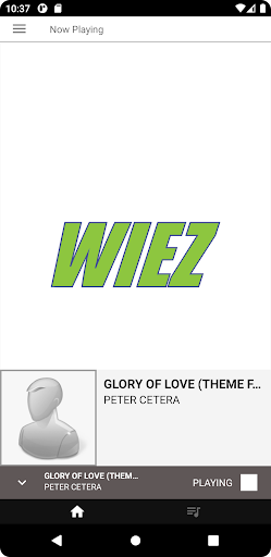 WIEZ Radio Player Screen 2