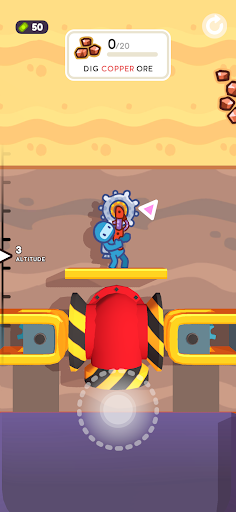 Android application Jetpack Digger screenshort