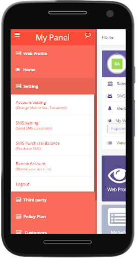 Insurance Agent App Screen 3
