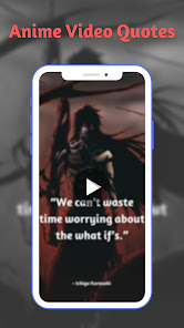 Screenshot 1 Anime Video Quotes android