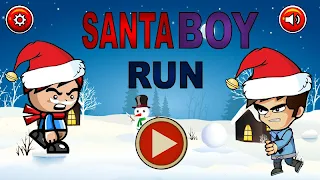 Santa Boy Run - Screenshot 1
