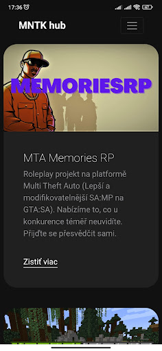 MNTK Hub Screen 3