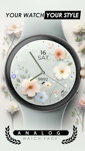 Floral Serenity Watch Face Unknown