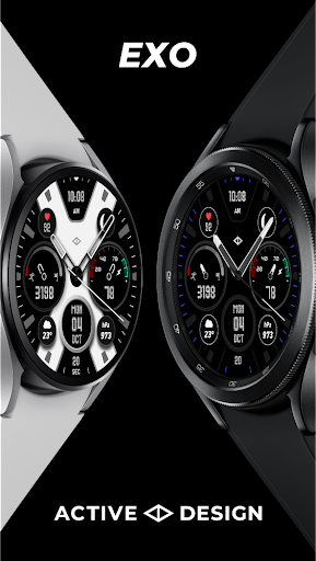 Exo Analog Watch Face Screen 2