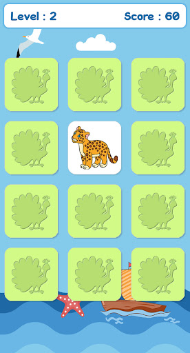 Animals Memory Game For Kids Screen 3