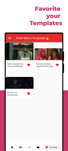 Hindi Meme Templates Screen 3