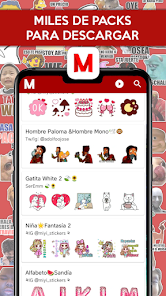 Screenshot 9 Memetflix Stickers animados android