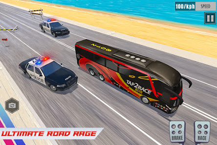 Extreme Bus Racing: Bus Games apkmartins screenshots 1