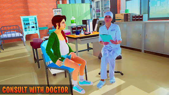 Pregnant Mother Simulator game 4 APK + Mod (Unlimited money) for Android