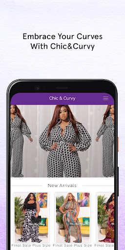 Android application Chic And Curvy screenshort