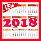 Kalender Tahun 2018 icon
