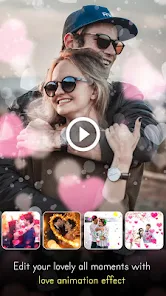 Love Heart Effect Video Maker - GIF, Animation::Appstore for  Android