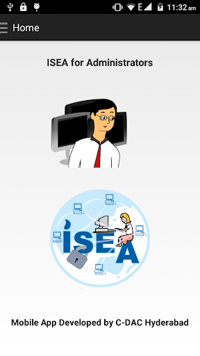 Android application ISEA for System Admins screenshort