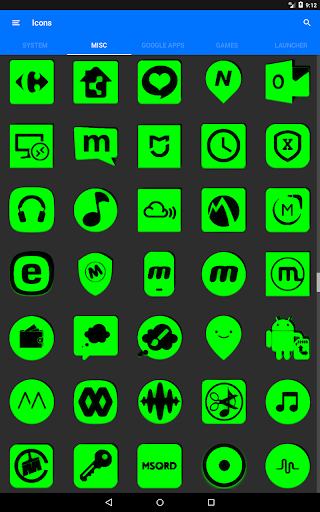 Green and Black Icon Pack ✨Free✨