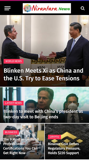 Android application Nirantara News screenshort